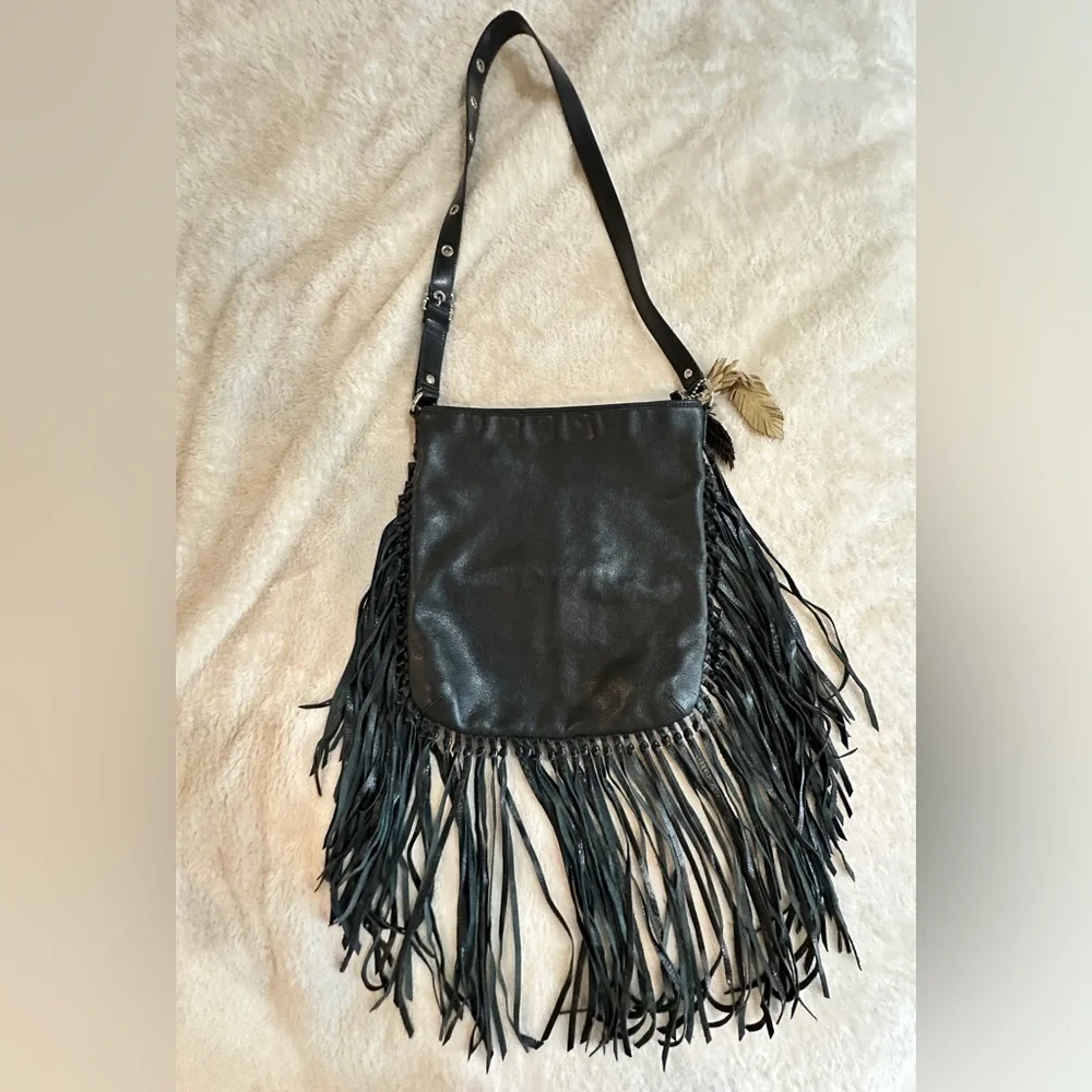 Krystal Simpson x Coach Limited Edition Fringe Leather Bag Boho Vintage - Picture 13 of 16